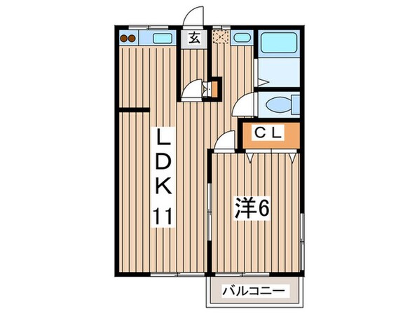 ア－ネストハイツの物件間取画像